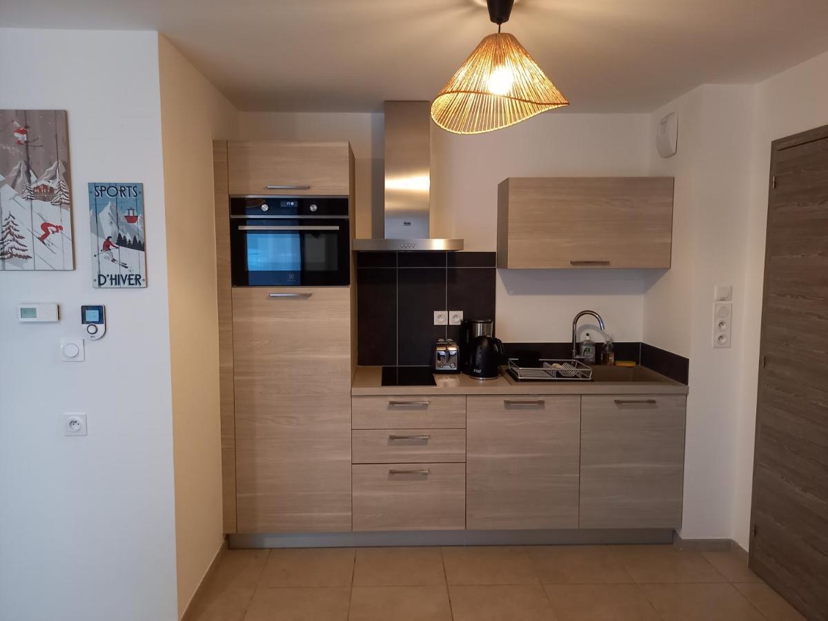 Appartement Les Vallons Au Pied Des Pistes أونسيل المظهر الخارجي الصورة